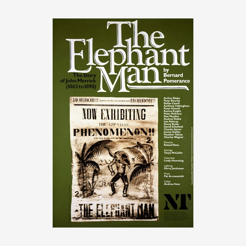 The Elephant Man 1980 Print aesthetic poster wallpaper
