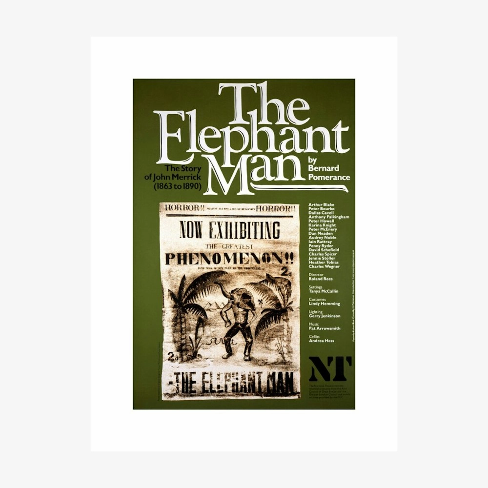 The Elephant Man 1980 Print