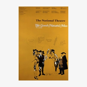 The Good-Natur'd Man 1971 Print aesthetic poster wallpaper