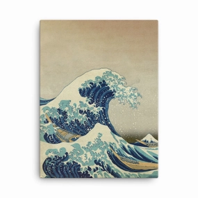 The Great Wave Hokusai - Leinwand canvas mural art