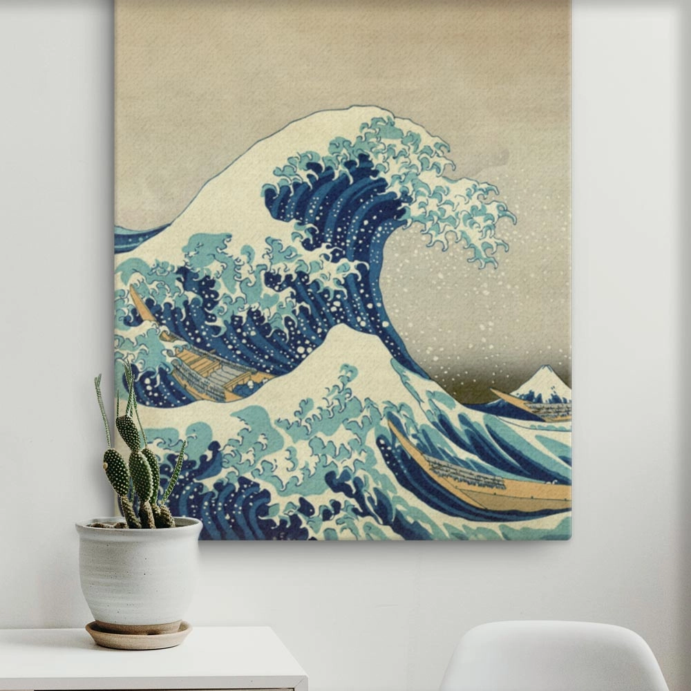 The Great Wave Hokusai - Leinwand