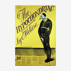 The Hypochondriac 1981 Print aesthetic poster wallpaper