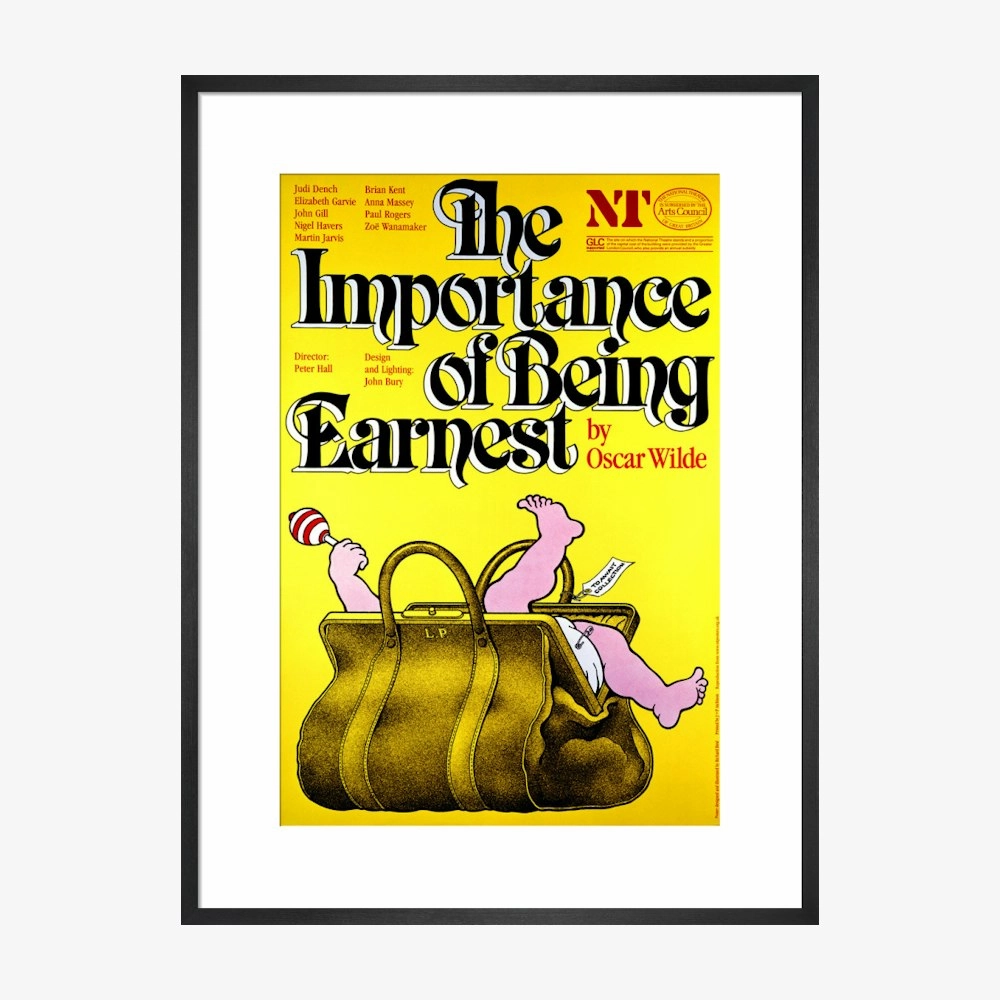 The Importance of Being Earnest 1982 Print