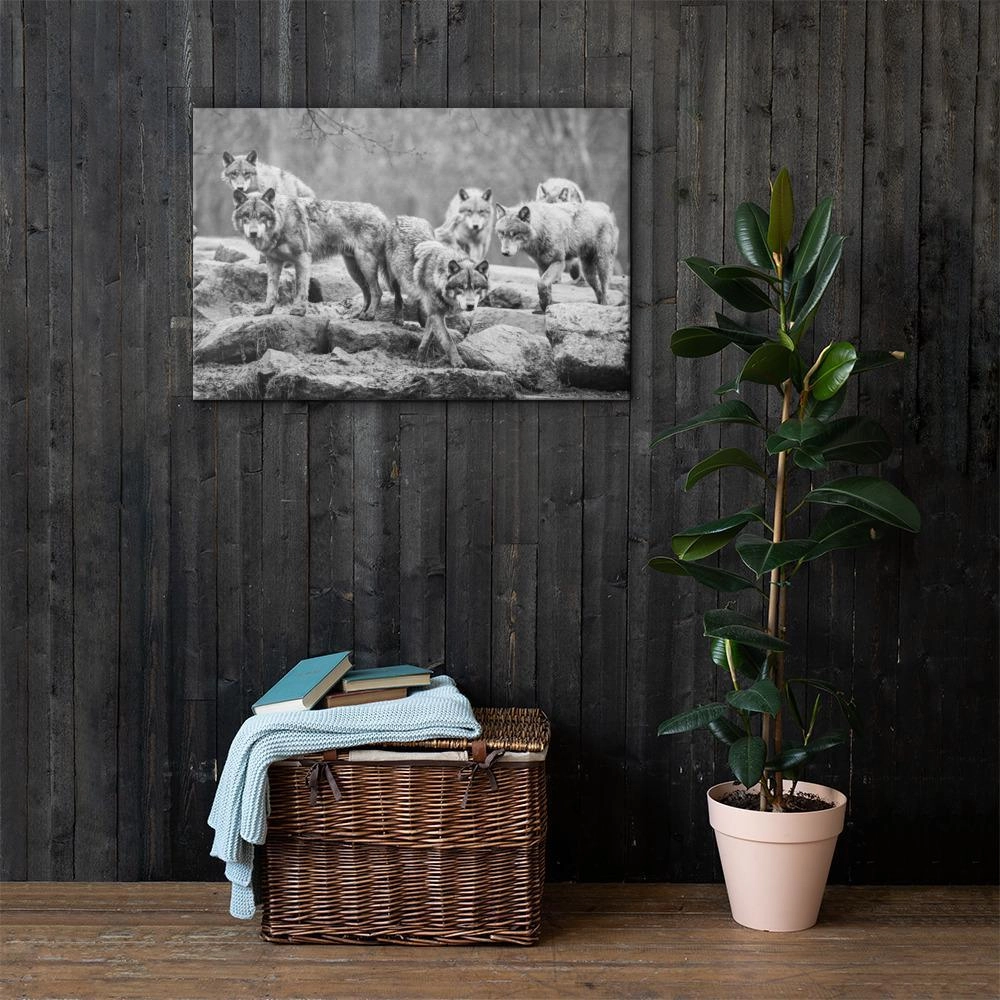 The leader of the pack - canvas