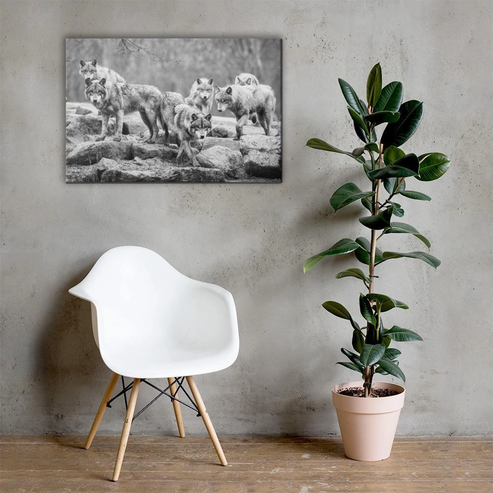 The leader of the pack - canvas