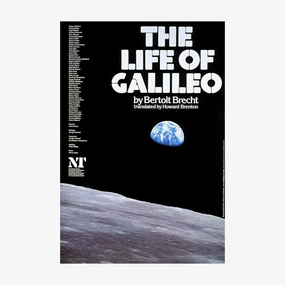 The Life of Galileo 1980 Print aesthetic poster wallpaper