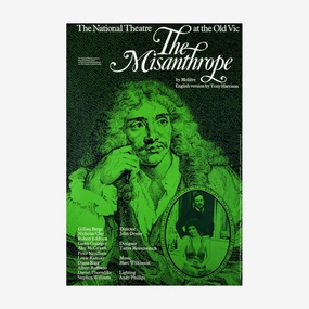 The Misanthrope 1973 Print aesthetic poster wallpaper