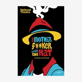 The Motherfucker with the Hat 2015 Print vintage woodcut wallpaper