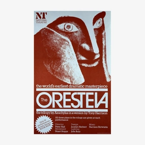 The Oresteia 1981 Print aesthetic poster wallpaper