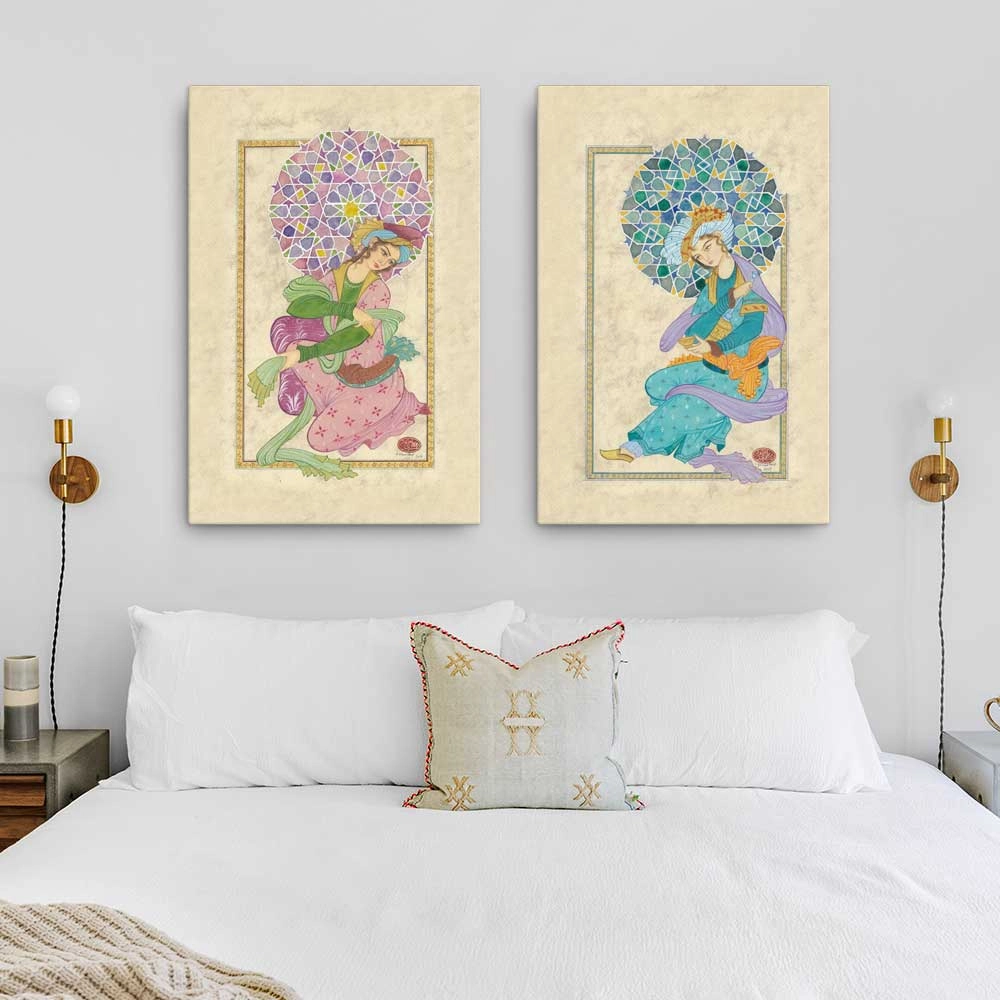 The Persian Lady - canvas