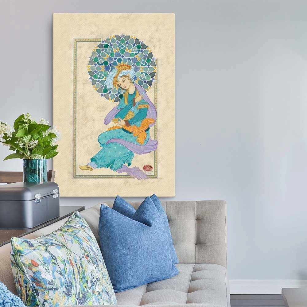The Persian Man - canvas