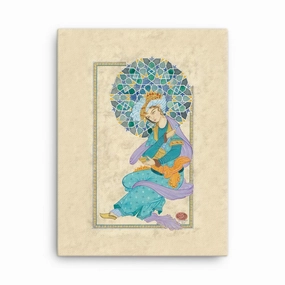 The Persian Man - canvas canvas mural art