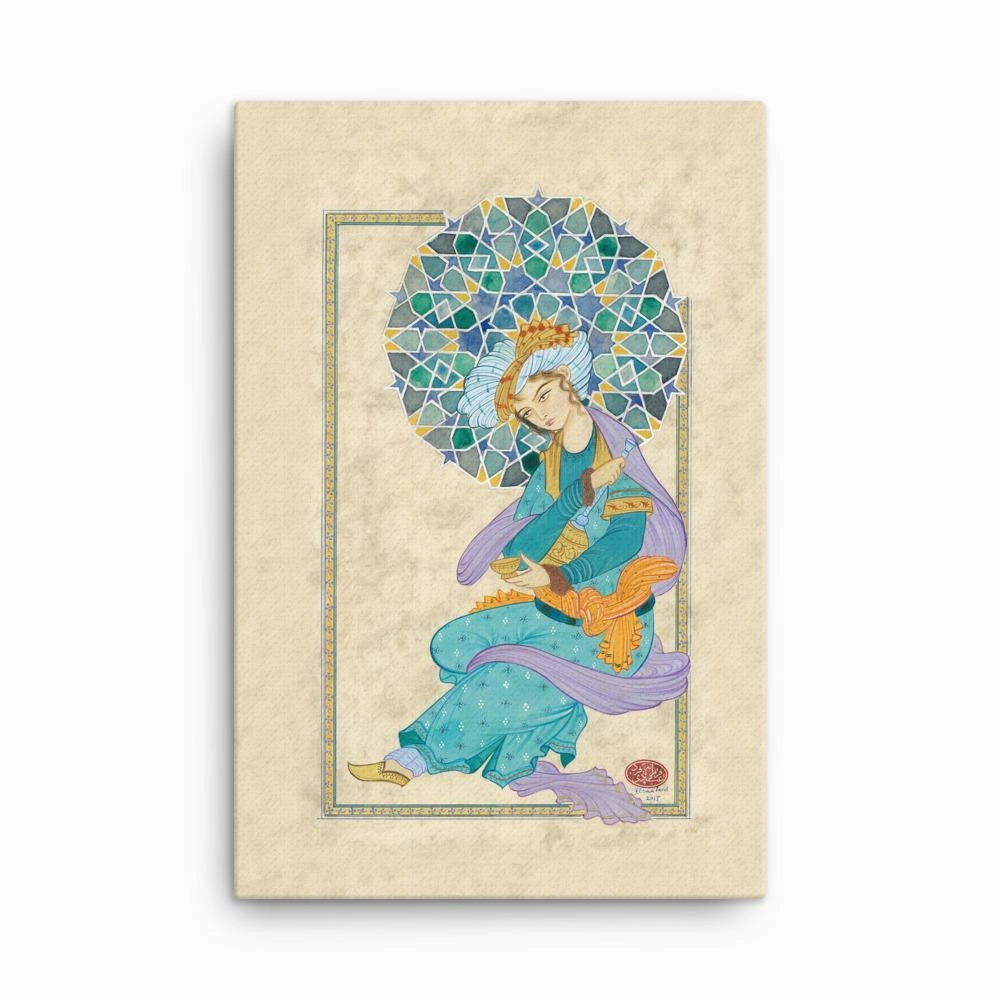 The Persian Man - canvas