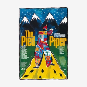 The Pied Piper 1986 Print aesthetic poster wallpaper