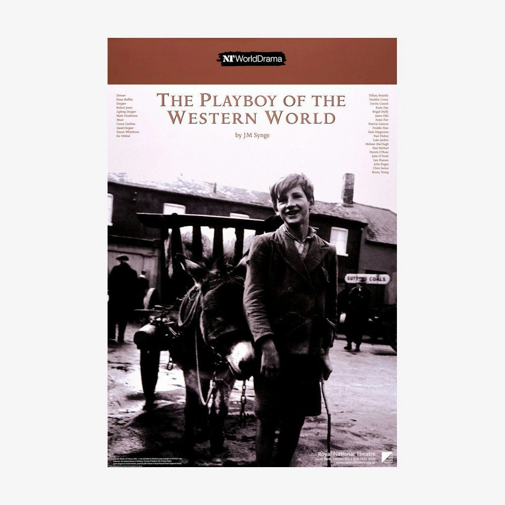 The Playboy of the Western World 2001 Print aesthetic poster wallpaper