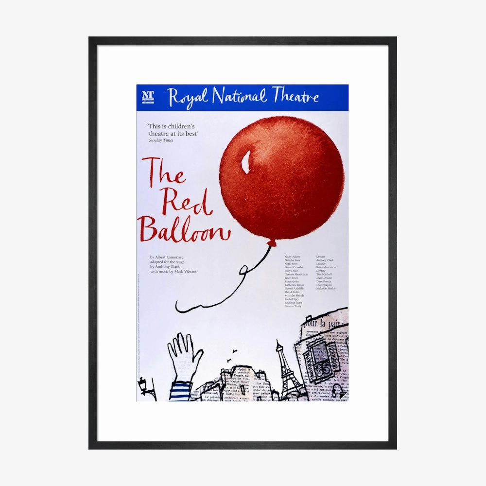 The Red Balloon 1996 Print