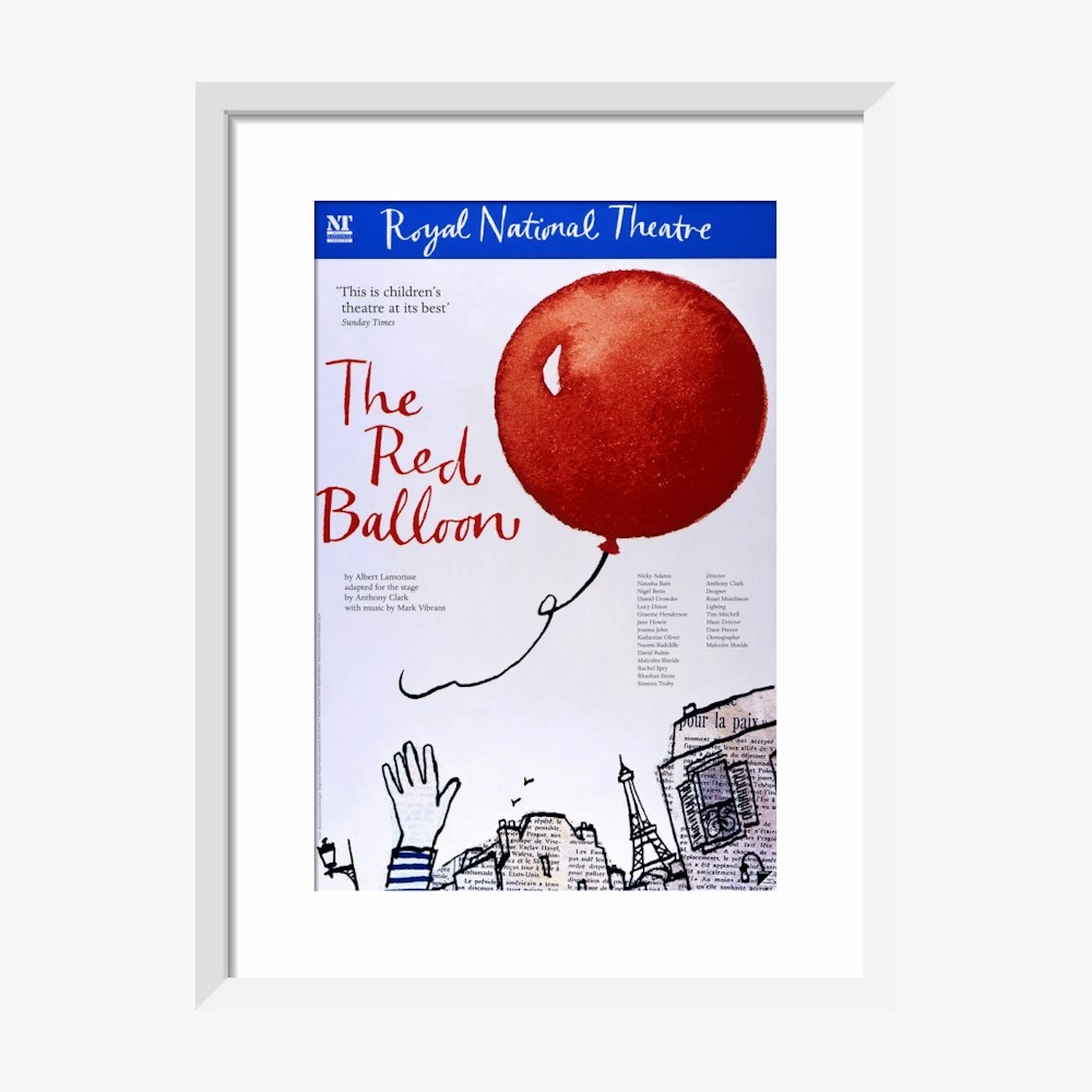 The Red Balloon 1996 Print