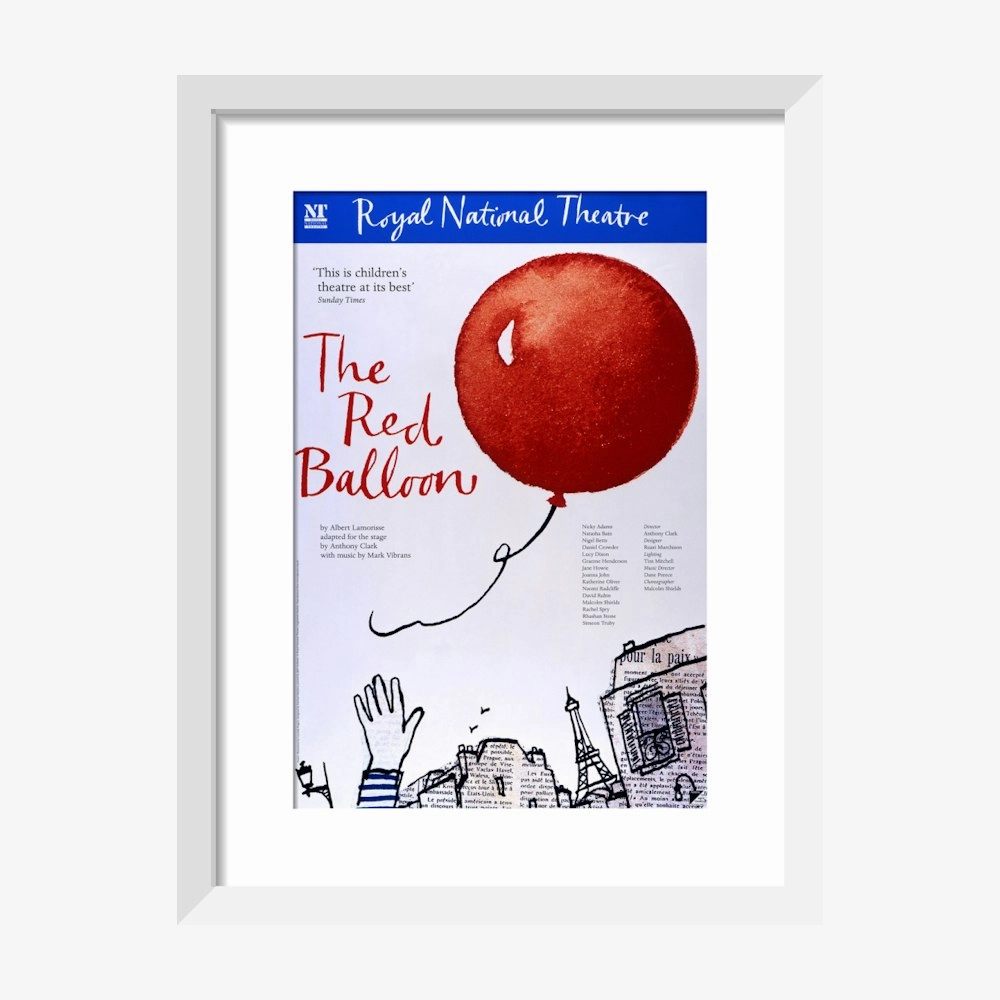 The Red Balloon 1996 Print