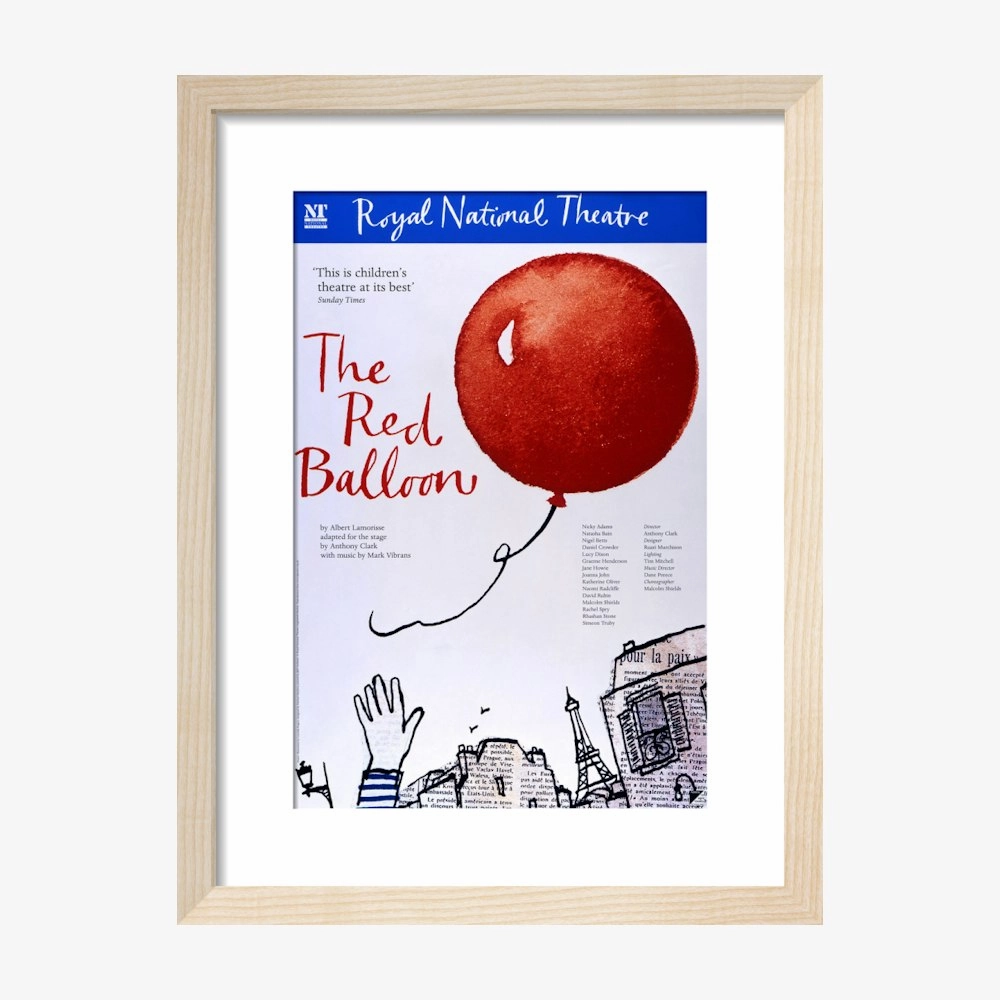 The Red Balloon 1996 Print