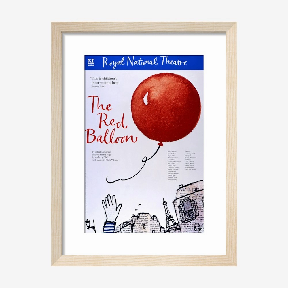 The Red Balloon 1996 Print