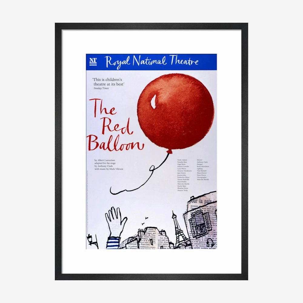 The Red Balloon 1996 Print