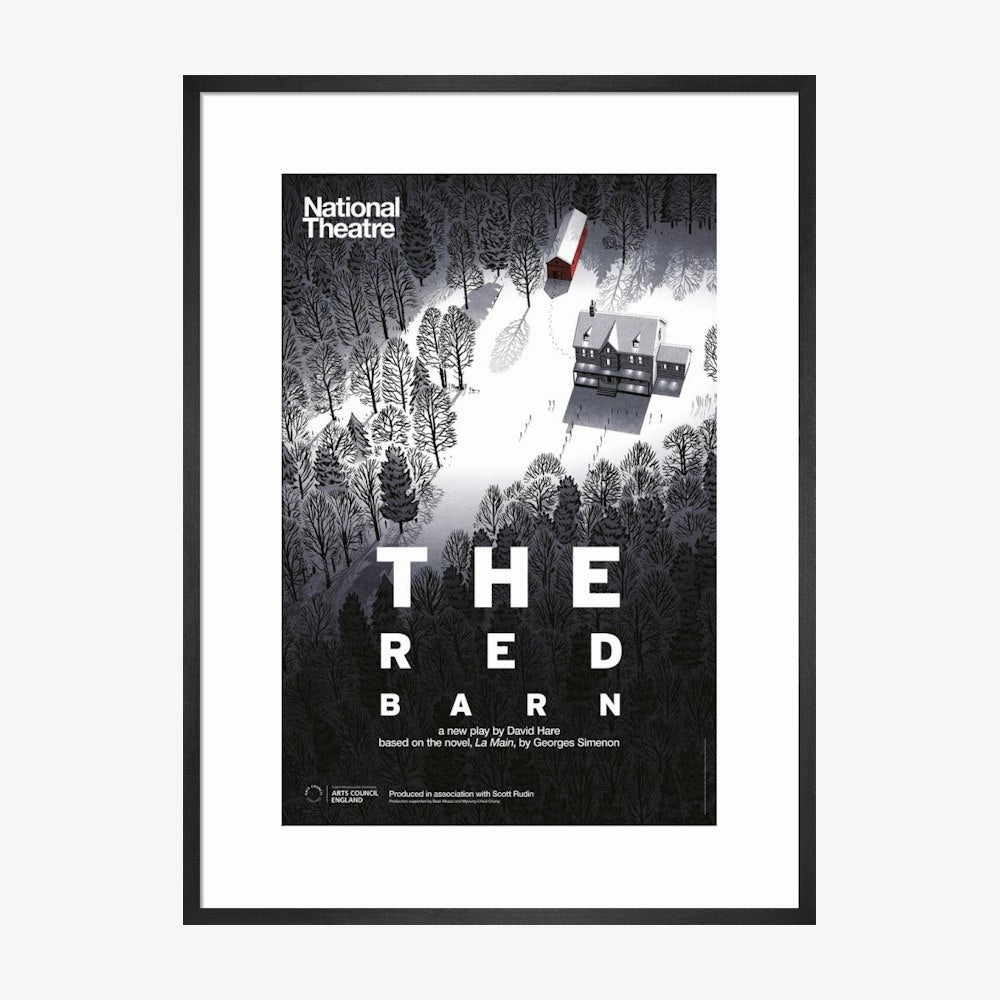 The Red Barn 2016 Print
