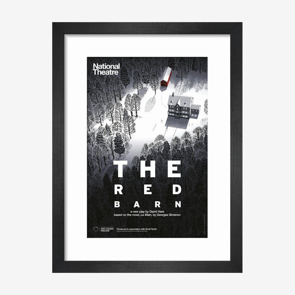 The Red Barn 2016 Print