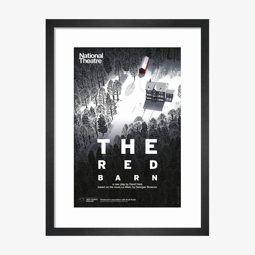 The Red Barn 2016 Print