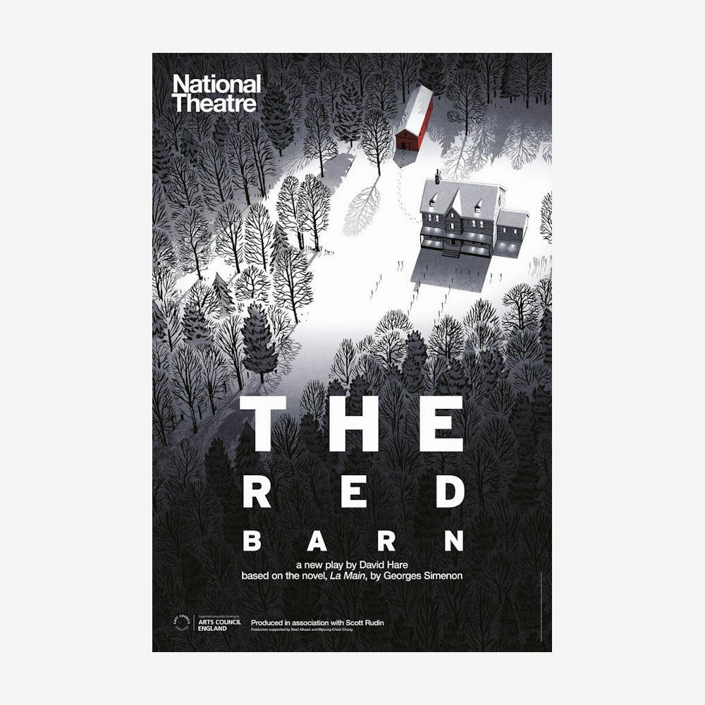 The Red Barn 2016 Print aesthetic poster wallpaper