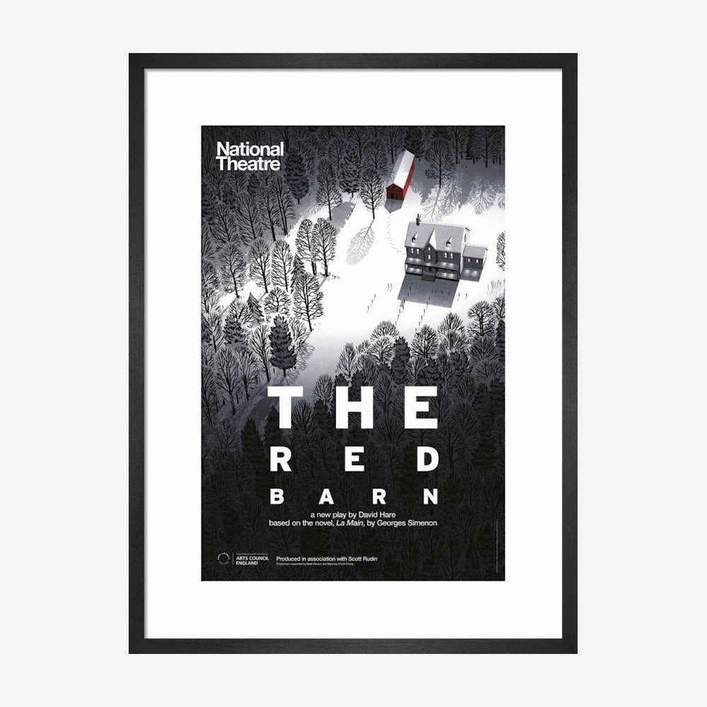 The Red Barn 2016 Print