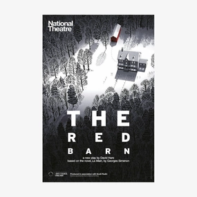 The Red Barn 2016 Print aesthetic poster wallpaper