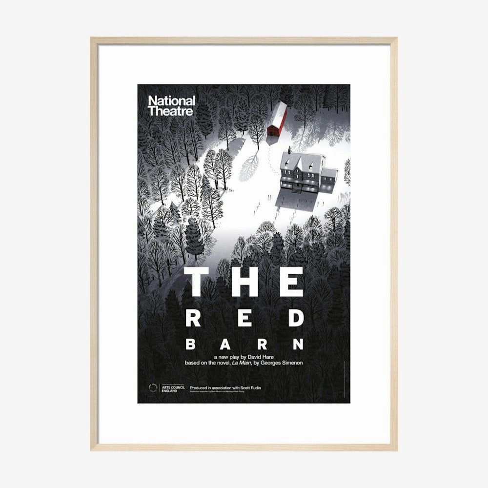 The Red Barn 2016 Print