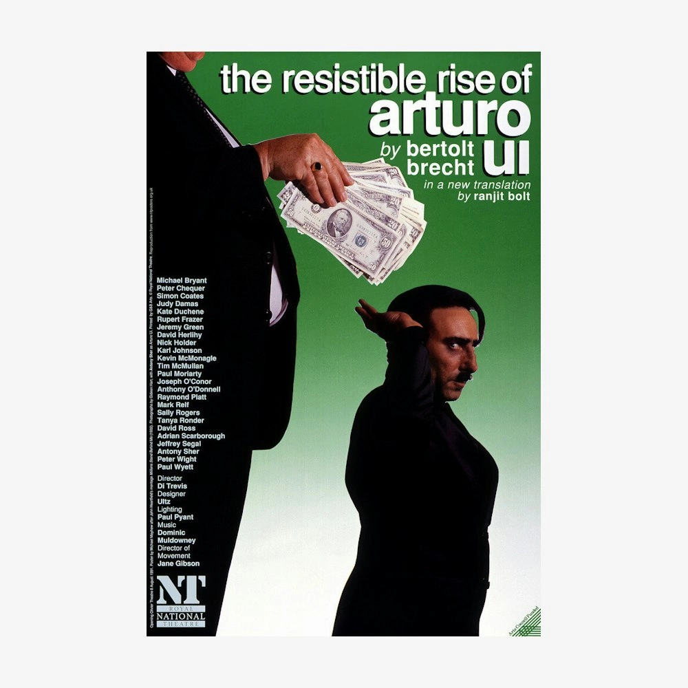 The Resistible Rise of Arturo Ui 1991 Print aesthetic poster wallpaper