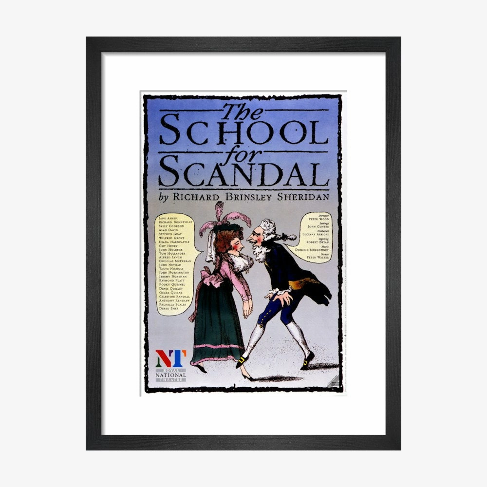 The School for Scandal 1972 Print