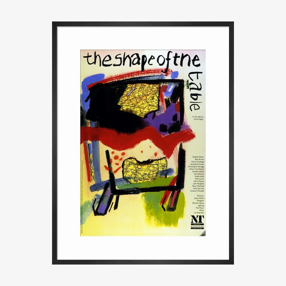 The Shape of the Table 1990 Print