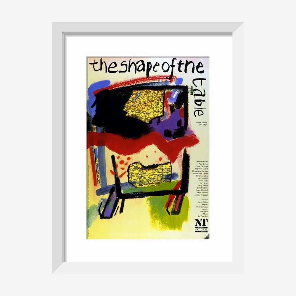 The Shape of the Table 1990 Print