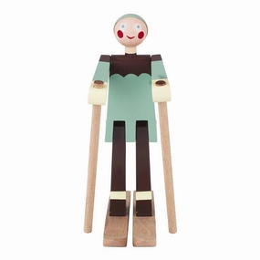 The Skier Boy Figurine modern art object