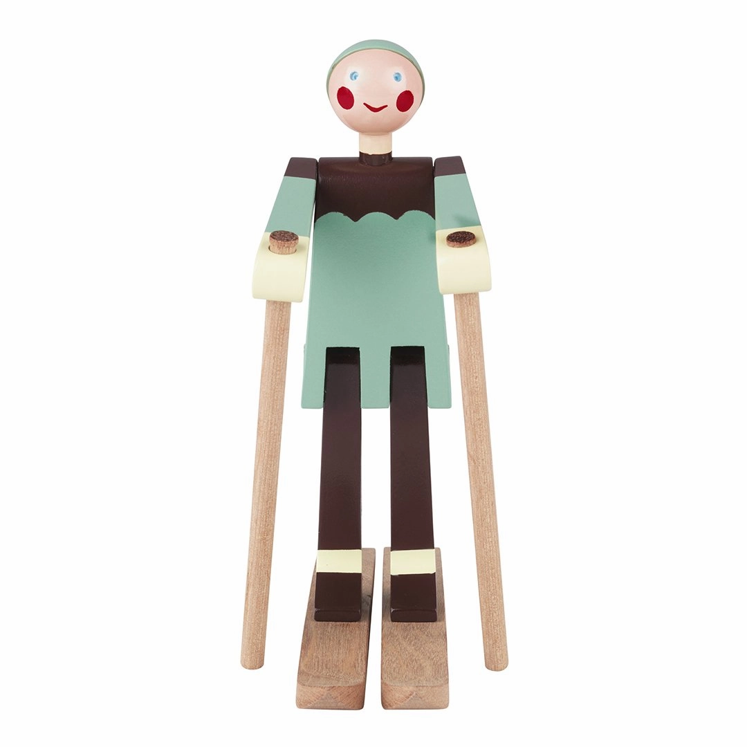 The Skier Boy Figurine modern art object
