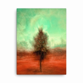 The sleeping tree - canvas canvas mural art