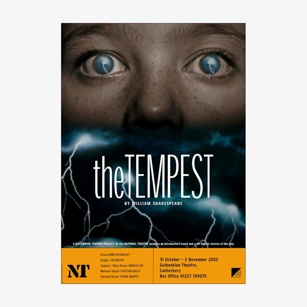 The Tempest 2003 Print aesthetic poster wallpaper