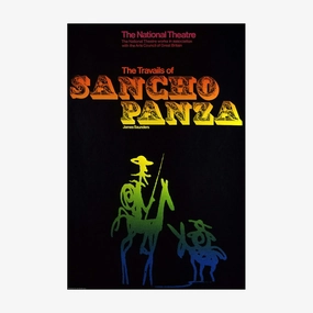The Travails of Sancho Panza 1969 Print aesthetic poster wallpaper