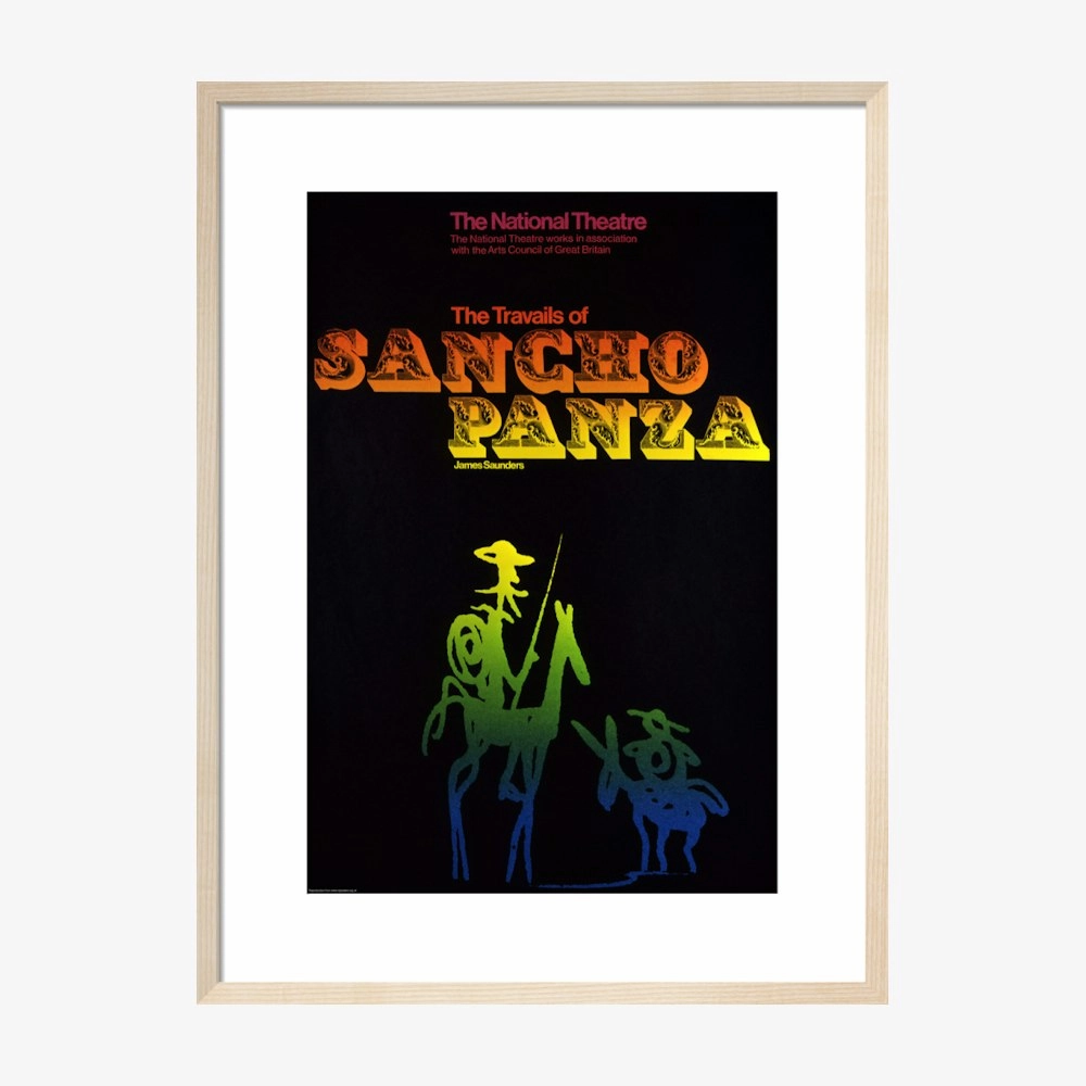 The Travails of Sancho Panza 1969 Print