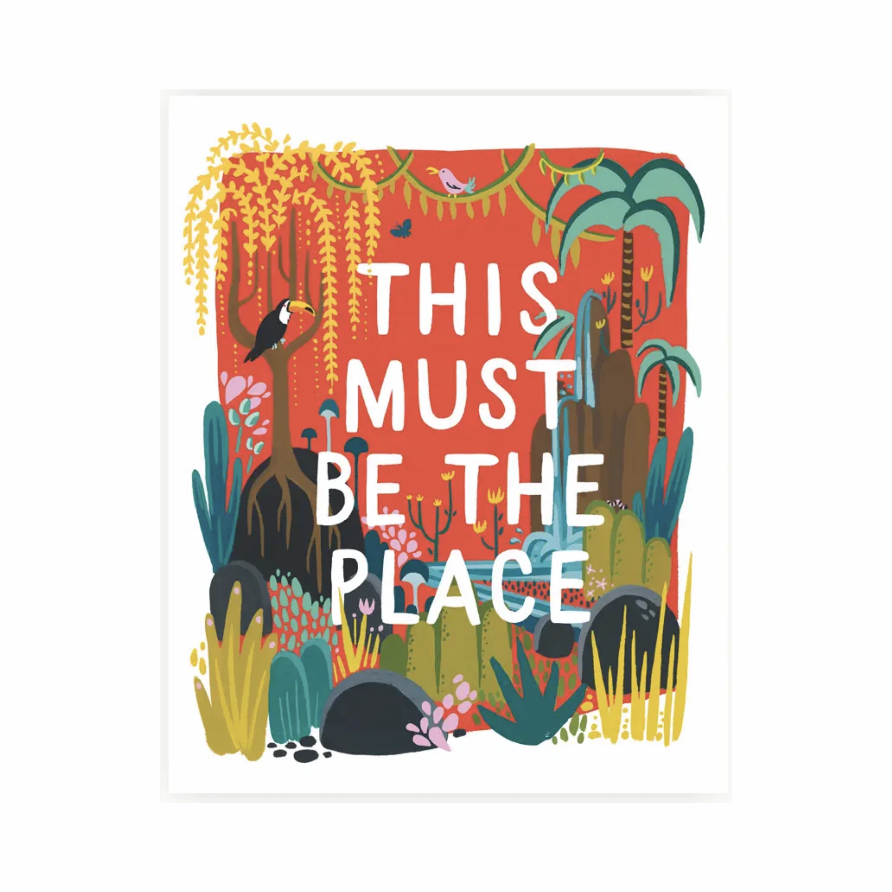 This Must Be the Place Art Print framed wall decor