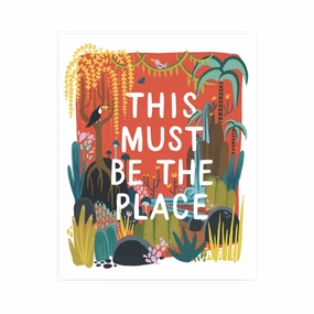 This Must Be the Place Art Print framed wall decor