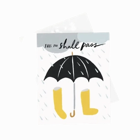 This Too Shall Pass Greeting Card framed wall decor