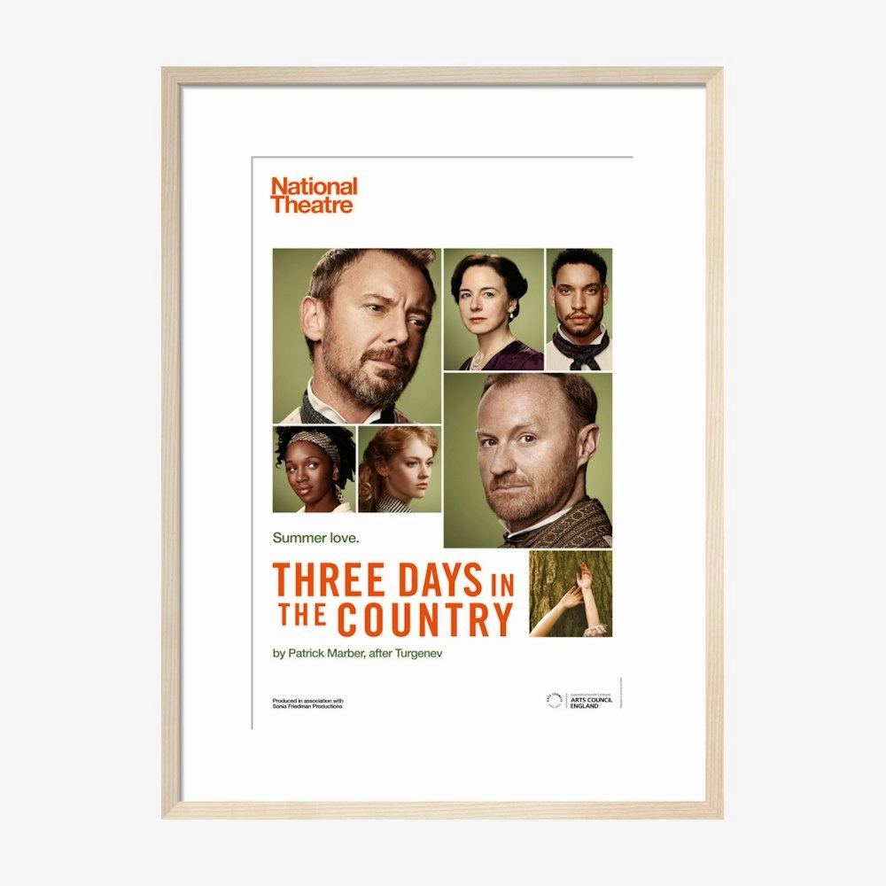 Three Days in the Country 2015 Print