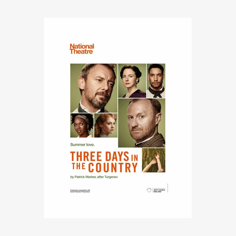 Three Days in the Country 2015 Print aesthetic poster wallpaper