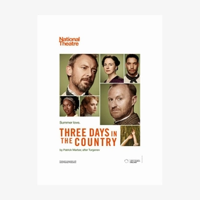 Three Days in the Country 2015 Print aesthetic poster wallpaper