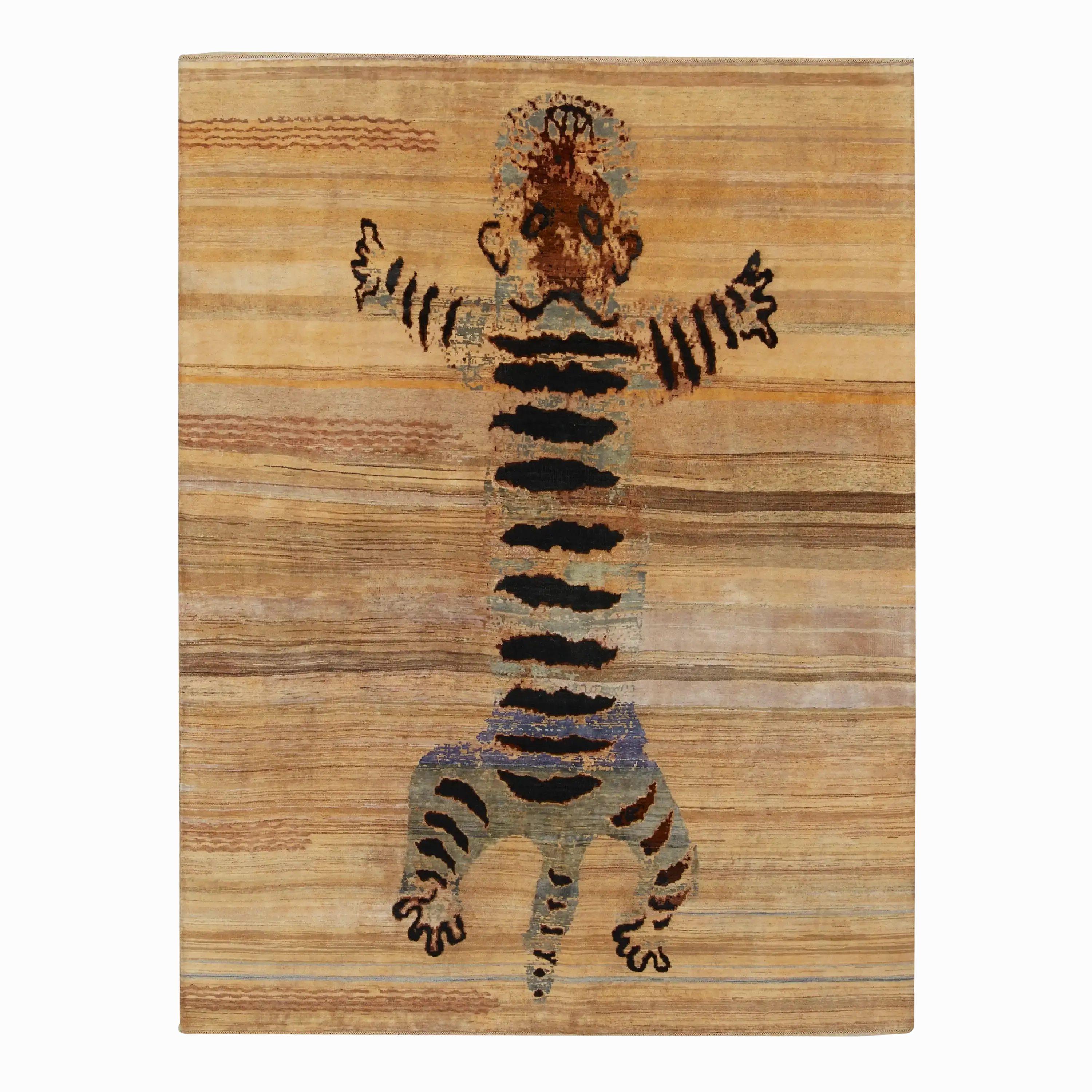Tiger 3 minimalist everyday rug