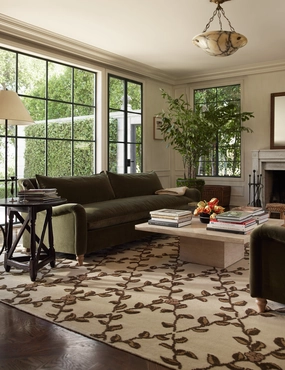Tillar Hand-Knotted Wool Rug by Jake Arnold trendy fashion rug